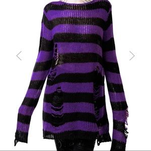 Killstar Knit Oversized Sweater/Wonka